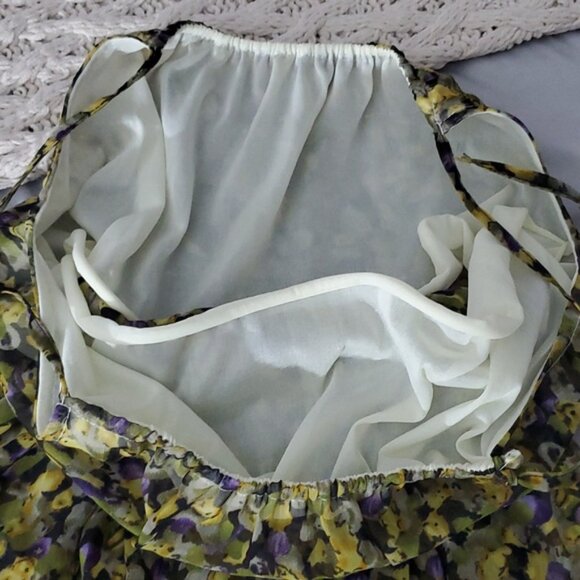 Vintage Costa Blanca Fairycore Pleated Mesh Dress - Picture 11 of 13